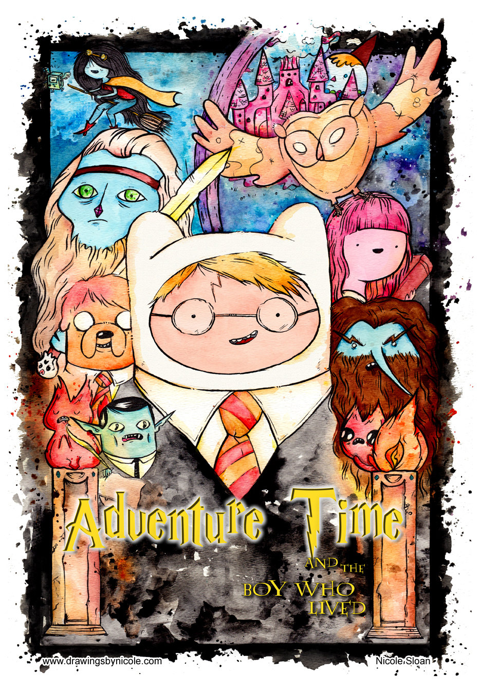 Adventure Time Harry Potter