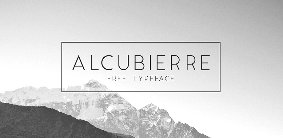 alcubierre-free-font