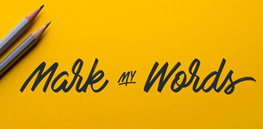 mark-my-words-free-font