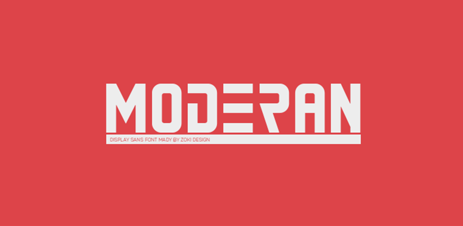 moderan-free-font