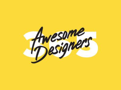 Logo do projeto 365 awesome designers