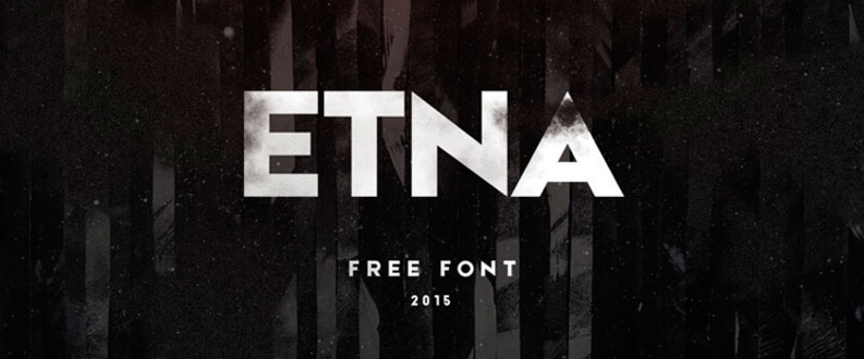 Etna free font