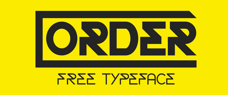 Order free font