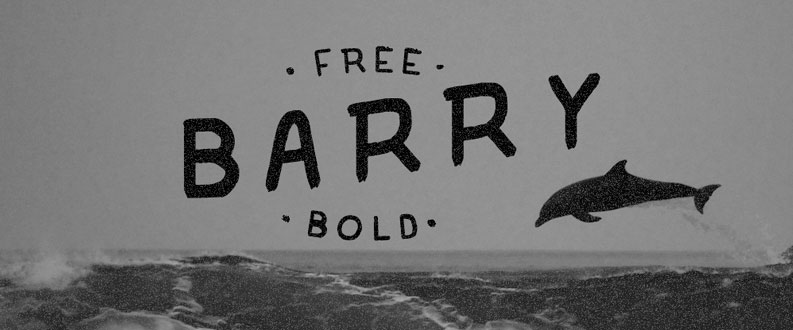 Barry free font