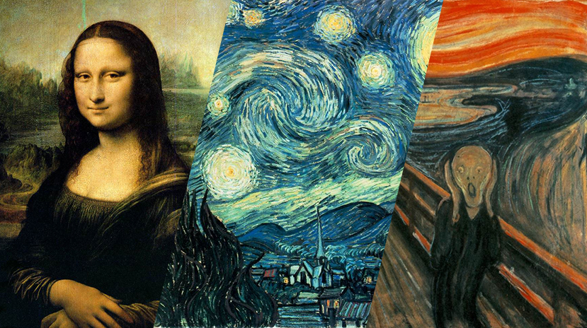 As 20 pinturas mais famosas do mundo | Sala7design