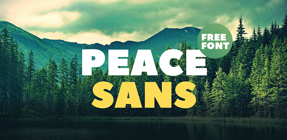 peace-sans-free-font