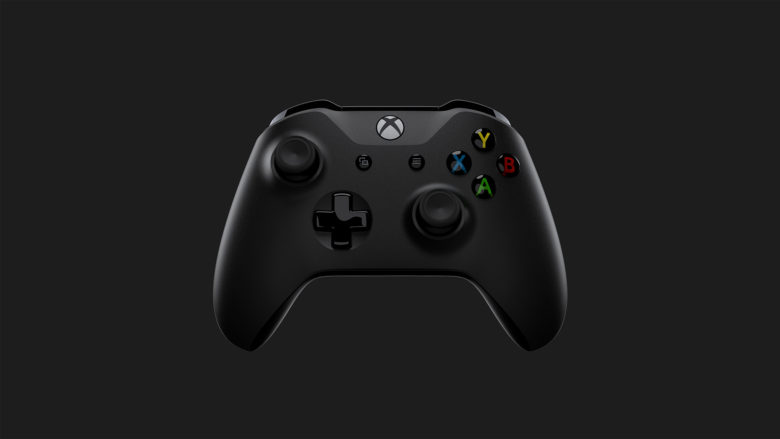 Xbox One X Controller Front Dark Gray