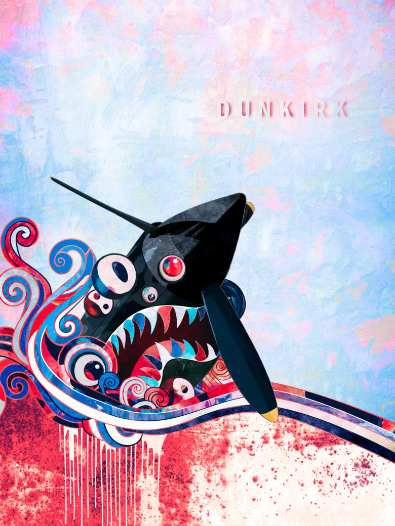 Dunkirk - inspired by Takashi Murakami, designed by Brandon Lee:Shutterstock